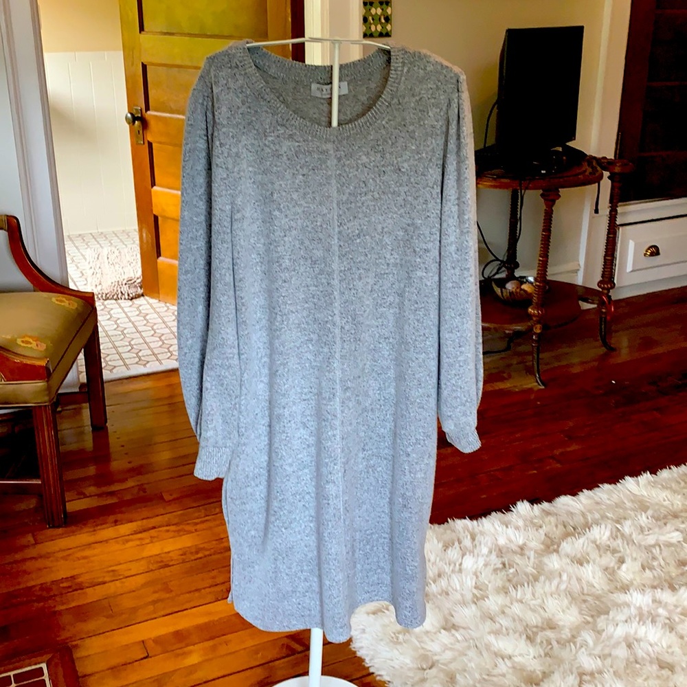 Hayden Los Angeles grey sweatshirt dress. Never worn. Retail 68